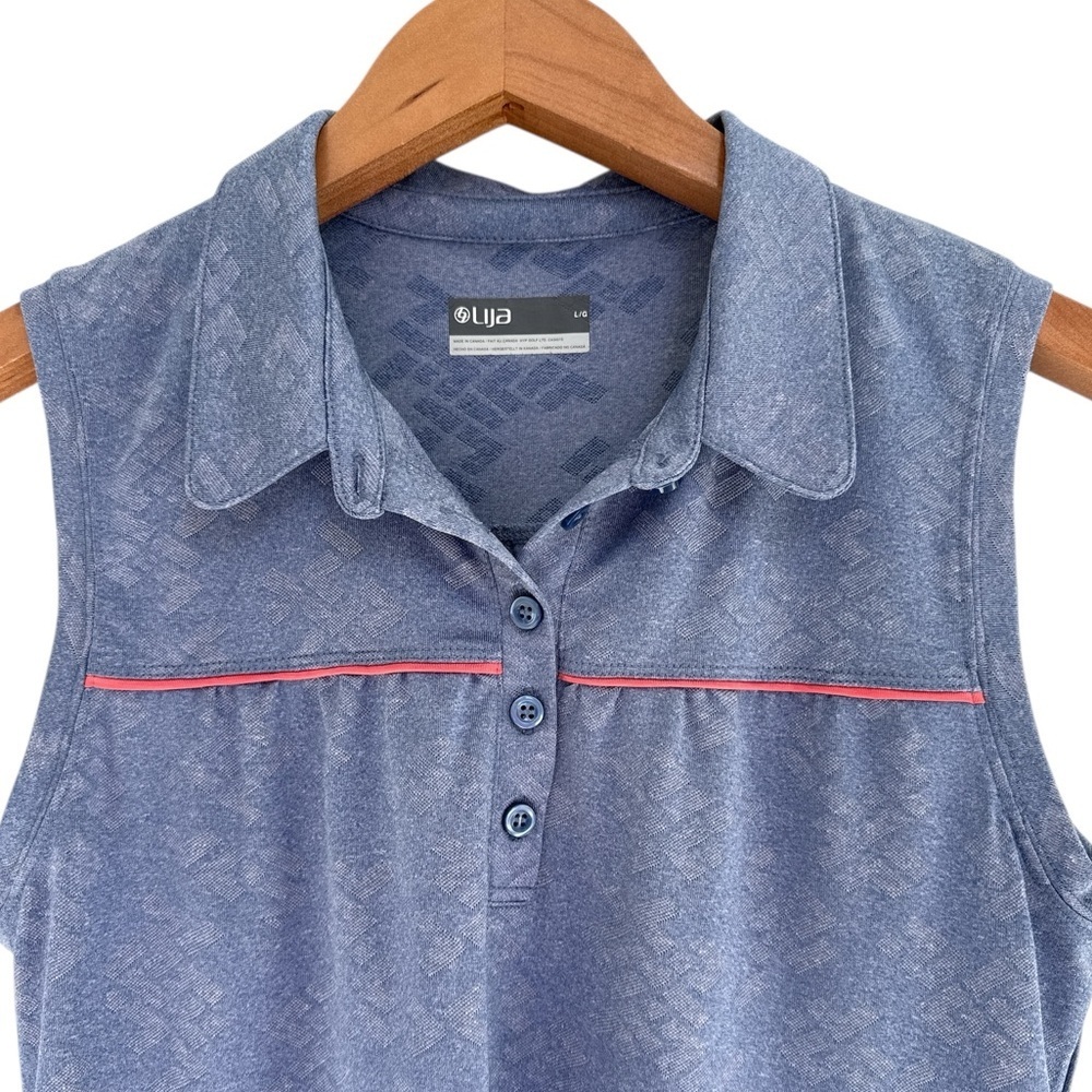 Lija Sleeveless Golf/Tennis Top Size Large - Picture 2 of 6